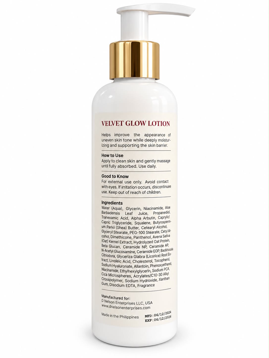 Barrier Bright™ Velvet Glow Face & Body Lotion