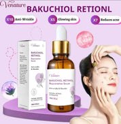 Venature Bakuchiol Retinol Rejuvenation Serum 1oz helps reveal radiant and refreshed skin

