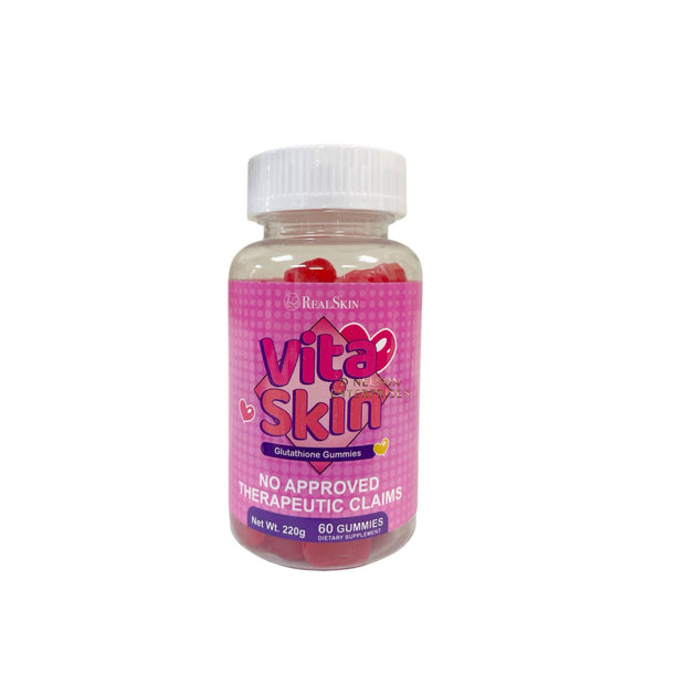 Vita Skin Glutathione Gummies by Real Skin , 60 Chewable Gummies
