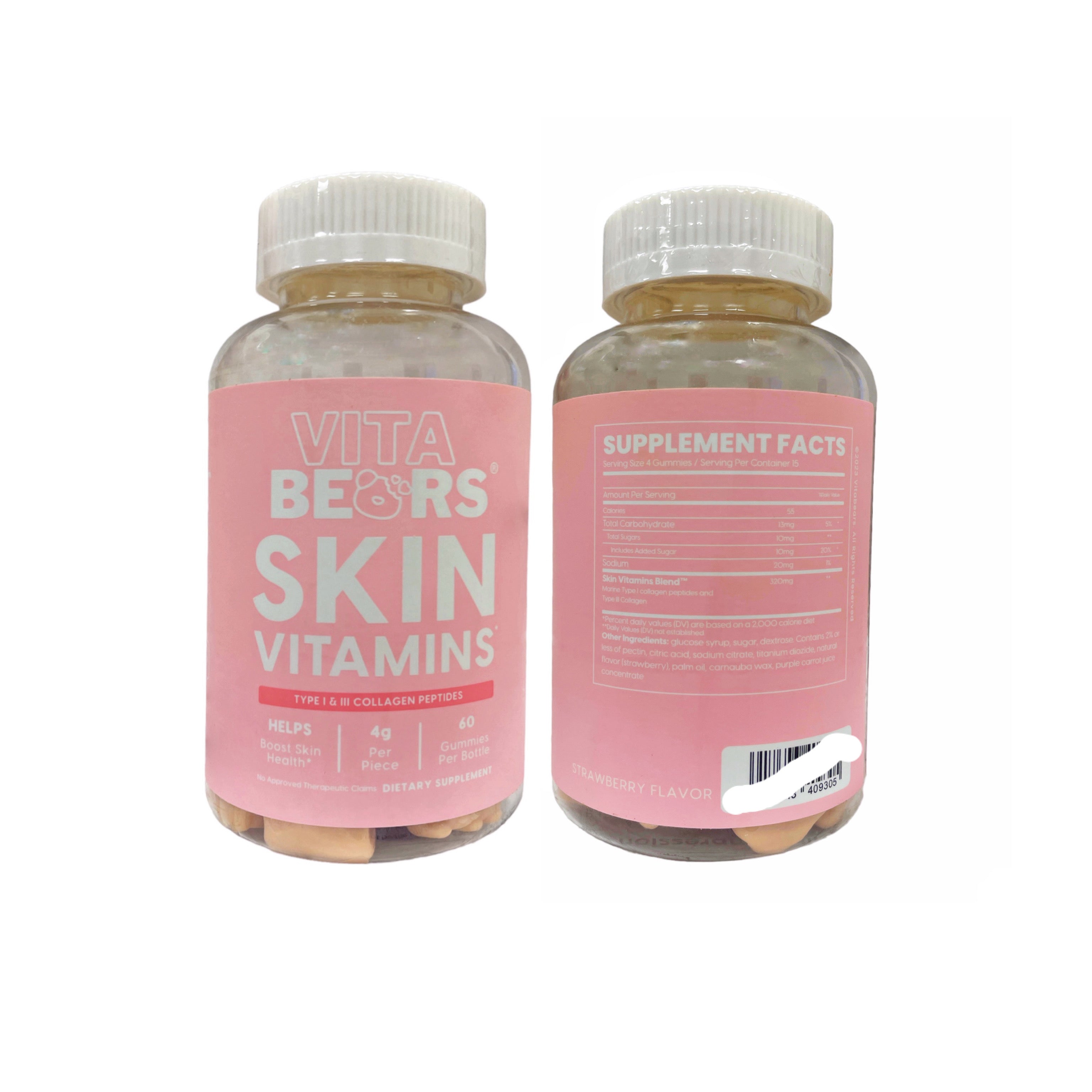 VitaBears SKIN Vitamins - 60 Gummies