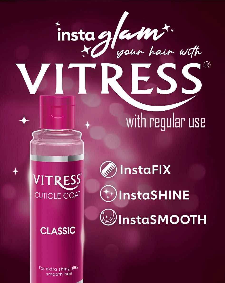 Vitress Cuticle Coat Classic 30ml leave-on hair shine treatment