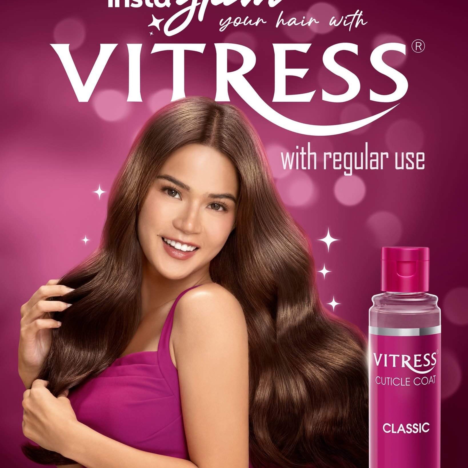 Vitress Cuticle Coat Classic 30ml hair serum for frizz control