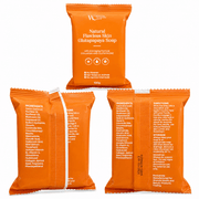 WC Natural Flawless Skin Glutapapaya Soap 100g enriched with aloe vera and botanical ingredients.