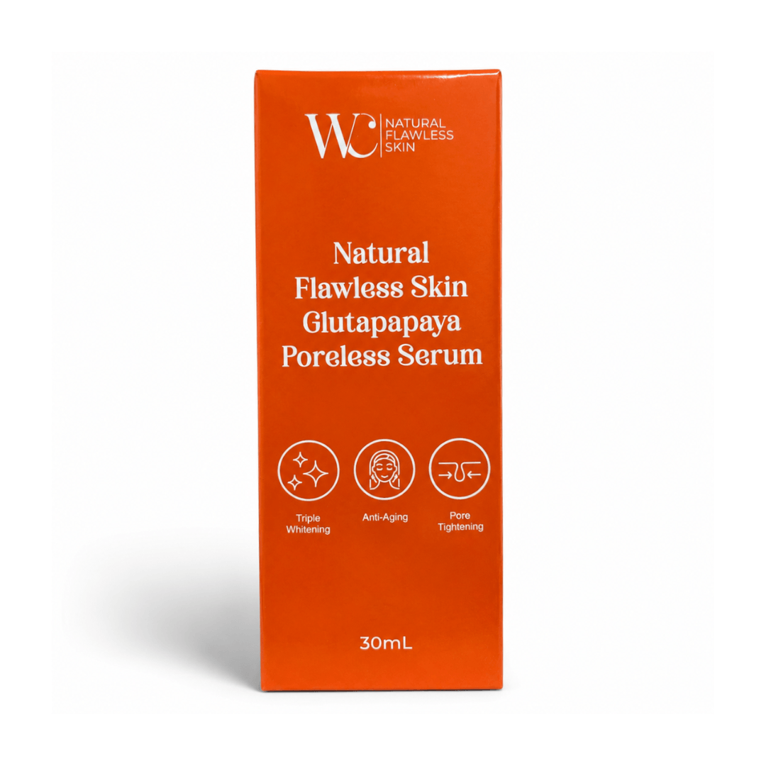 WC Natural Flawless Skin Hybrid Essence Toner 100ml enriched with Aloe Vera, Centella Asiatica, and Hyaluronic Acid.
