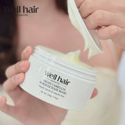 Well Hair Keratin Argan Camellia Miracle Hair Mask Serum Set frizz control and manageability care