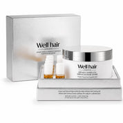 Well Hair Keratin Argan Camellia Miracle Hair Mask Serum Set deep nourishing hair treatment system