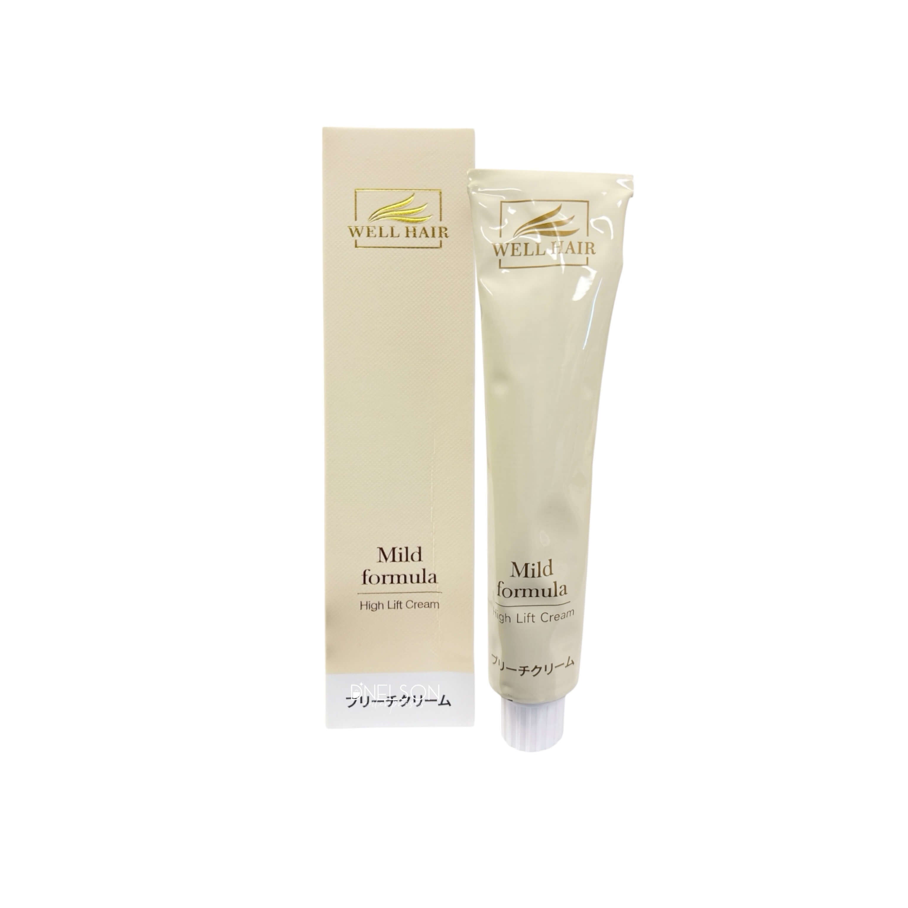 WELL HAIR Mild Formula Hair Lift Cream with Argan Oil and Aloe Vera for nourishing treatment