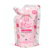 White Label Spa Salt Glow Therapy Foaming Scrub 200g creamy body polish with spa salt and nourishing ingredients for smooth, refreshed-looking skin.