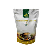 Wuttitham 8-in-1 Instant Herbal Coffee – Premium Arabica Black Coffee Blend with 8 Natural Herbs for Weight Management, Appetite Control & Wellness – Sugar-Free Thai Instant Coffee (15 Sachets)