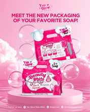 You Glow Babe Beauty White Soap gently cleanses while helping maintain soft, smooth and refreshed-feeling skin.