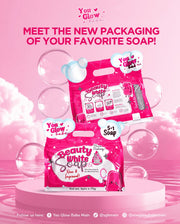 You Glow Babe Beauty White Soap gently cleanses while helping maintain soft, smooth and refreshed-feeling skin.
