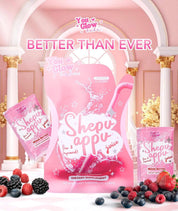 YOU GLOW BABE Shepu Appu Juice Mixed Berries new packaging with L-Carnitine Glutathione and Vitamin C
