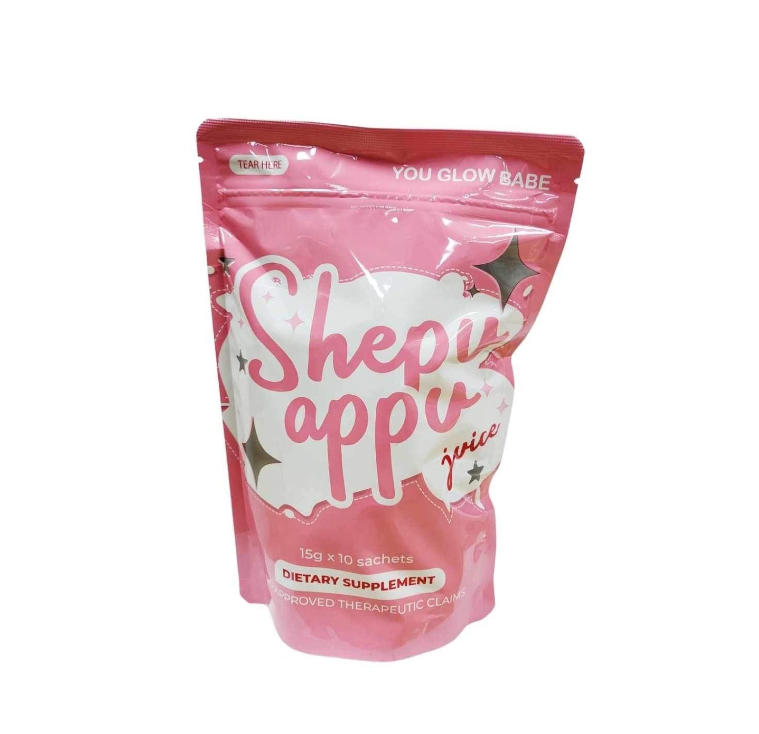 You Glow Babe SHAPE UP Juice SHEPU APPU, 10 Sachets x 15g