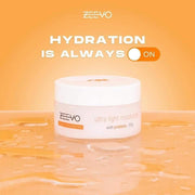 ZEEVO Cloud Hydrator Ultra Light Moisturizer with Probiotic 100g – Ideal for daily face and body use.