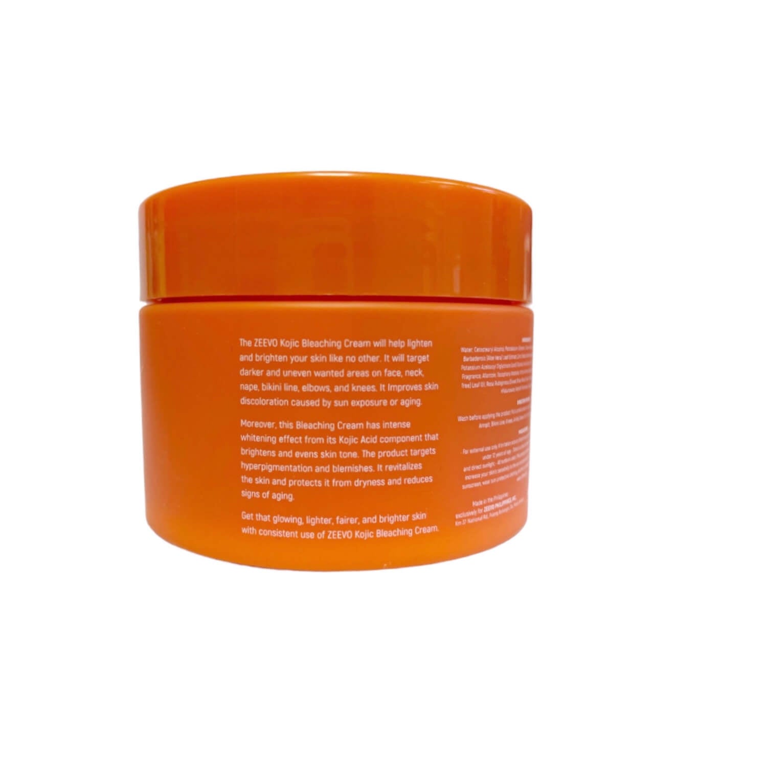 ZEEVO Kojic Bleaching Cream for Face and Body 100ml – Nourishing cream with key actives for refreshed skin.
