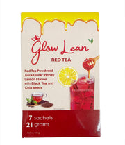 Glow Lean Gorgeous Glow Red Tea Juice with Chia Seeds