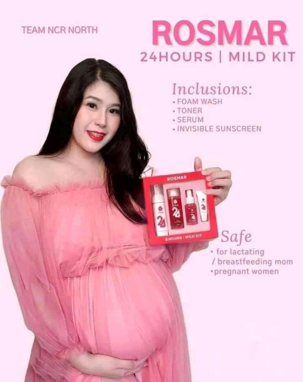 Rosmar 24 hours Mild kIt Safe for pregnant and breastfeeding women