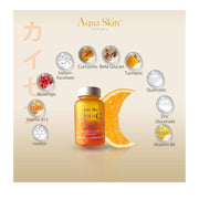 Aqua Skin kaizen C 30 Capsules Non Acidic Vitamin C Made in Japan