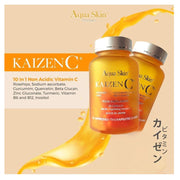 Aqua Skin kaizen C 30 Capsules 101 in 1 Non Acidic Vitamin C Made in Japan