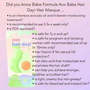 Babe Formula Avobabe Hair Day Benefits 