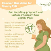 dear face beauty milk non-dairy creamer safe for pregnant