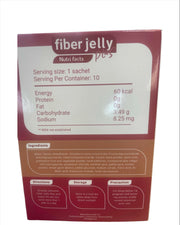 Fab & Fit Fiber Jelly Plus Strawberry Nutrition Information