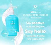 Her Skin Double Brightening Lotion No More Flaky Skin