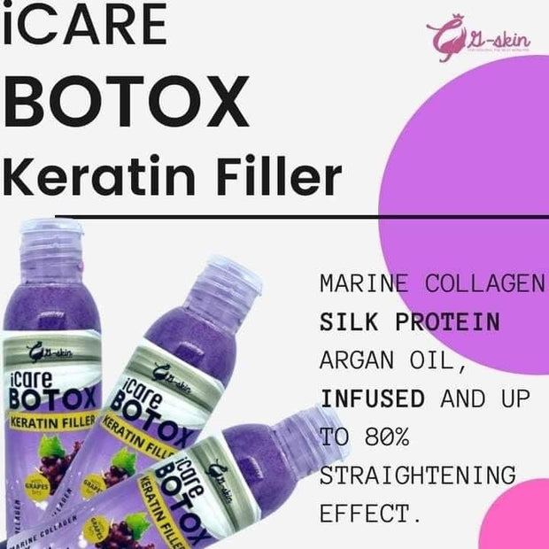 Bottle iCare Botox Keratin Filler Hair Treatment by G-Skin