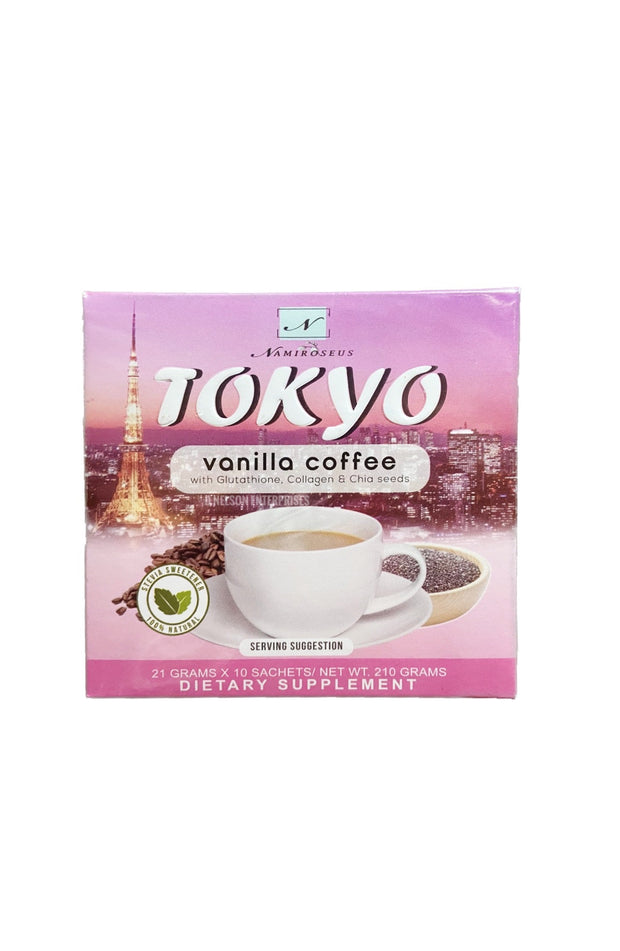 Namiroseus TOKYO Vanilla Coffee, 21g x 10 Sachets