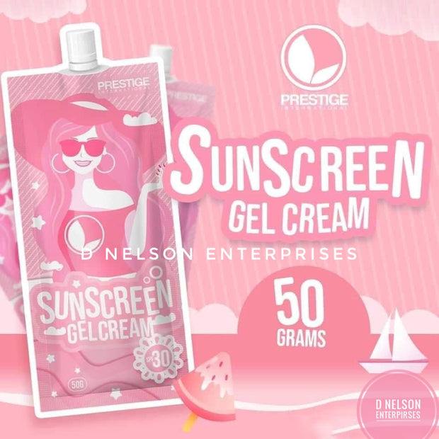 Prestige International 50g Sunscreen Gel-Cream