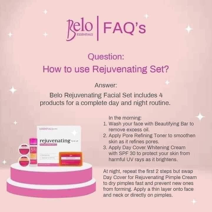 Belo Essentials Rejuvenating & Maintenance Set