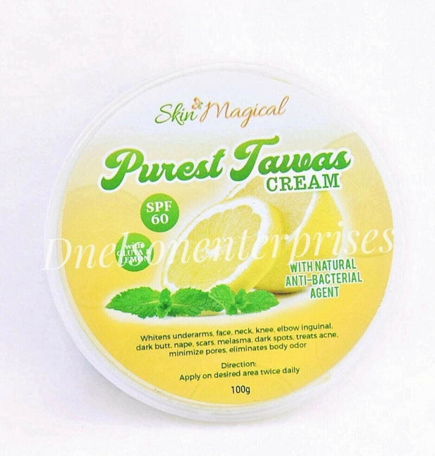 Skin magical Purest Tawas Cream SPF 60 With Gluta & Lemon, 100g