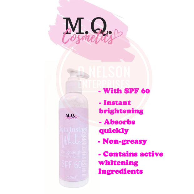 MQ Selfcare Gluta Instant White lotion with SPF 60, 250ml