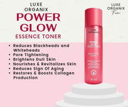 LUXE ORGANIX Power Glow Essence Toner Spray, 50ml