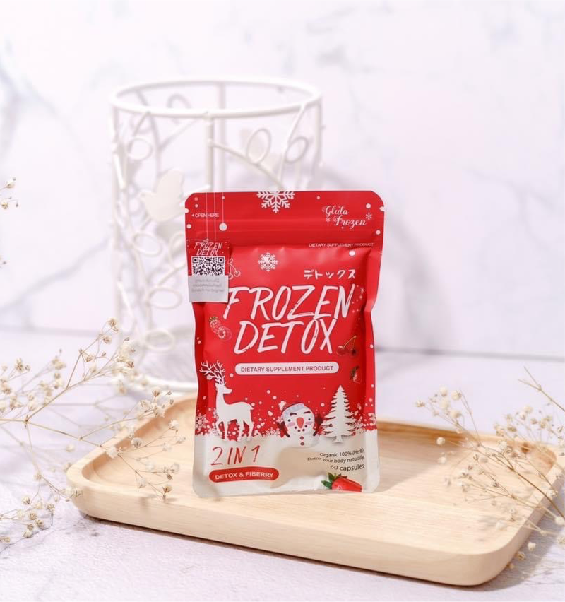 Frozen Detox 2in1 Detox & Fiberry 60 CapsulesFrozen Detox 2in1 Detox & Fiberry 60 Capsules