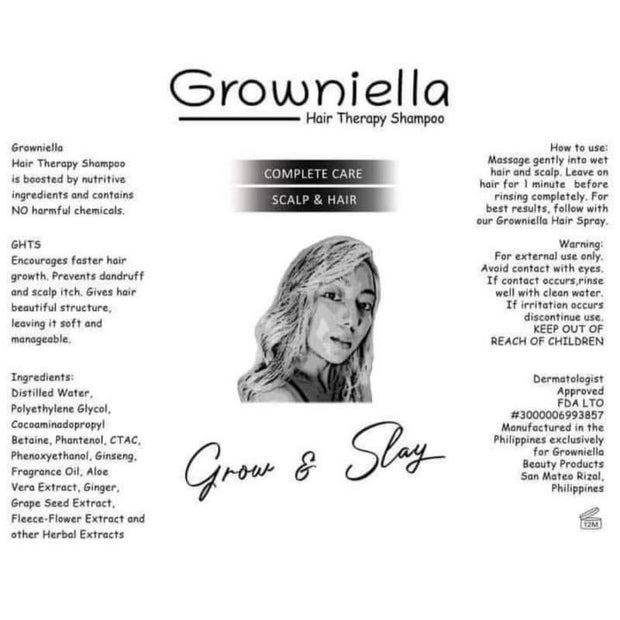 Growniella Hair Therapy Shampoo, 250ml