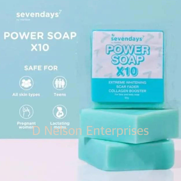 Sevendays POWER SOAP by HerSkin 2 Bars x 80g