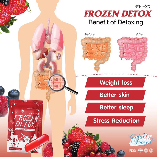 Frozen Detox 2in1 Detox & Fiberry 60 Capsules