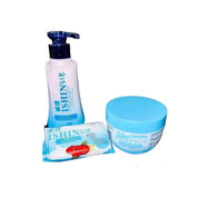 ISHIN Premium Whitening Trio: Soap, Scrub & Lotion