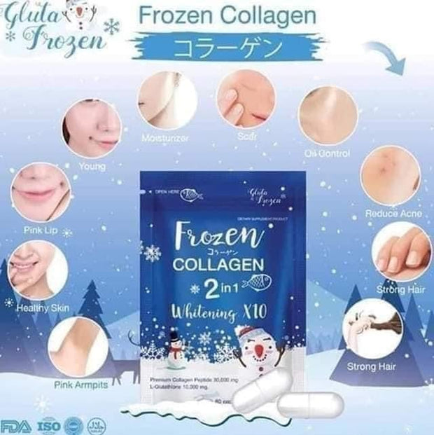 4 Packs Frozen Collagen  60 Capsules