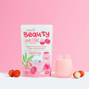Dear Face Beauty Milk Japanese Collagen Melon & Strawberry & Lychee