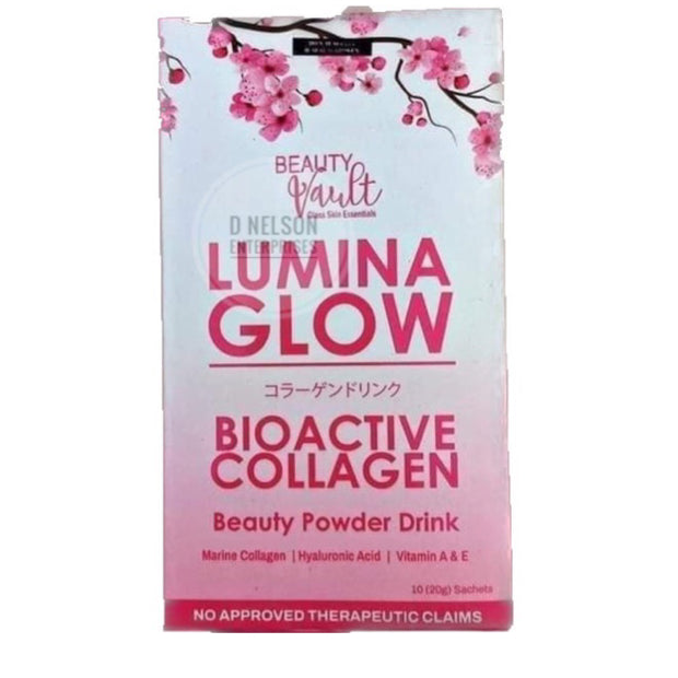 Lumina Glow Bioactive Collagen Powder Drink by Beauty Vault