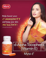 Myra E 400IU Vitamin E Capsules, 30 Capsules