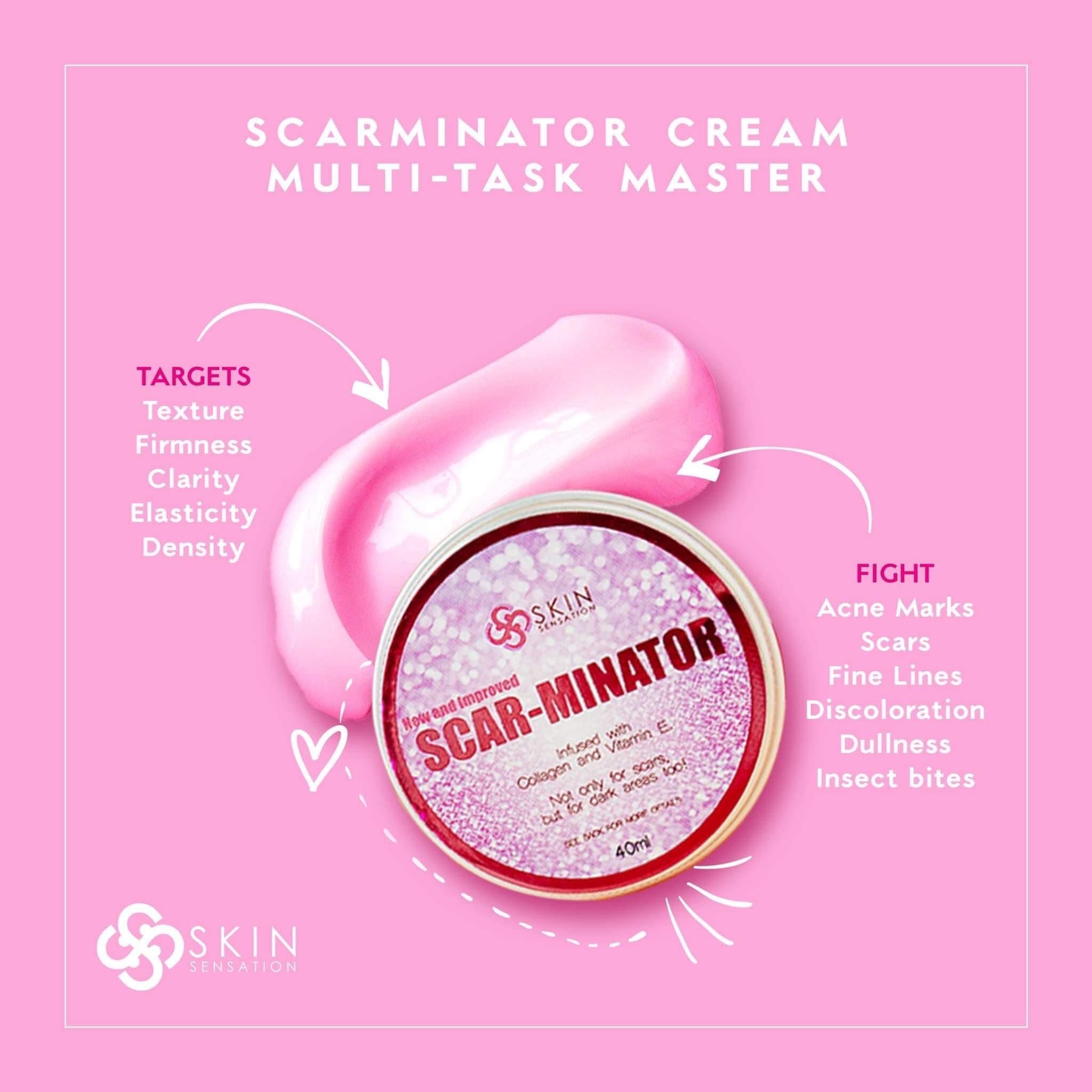 Skin Sensation Scar-Minator Infused With Collagen & Vitamin E 40ml