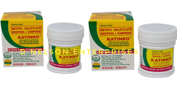 2 Jars Katinko Ointment, Pain & Itch Expert, 30g