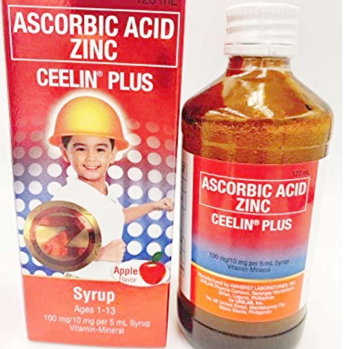 Ceelin Plus Ascorbic Acid with Zinc, 120ml