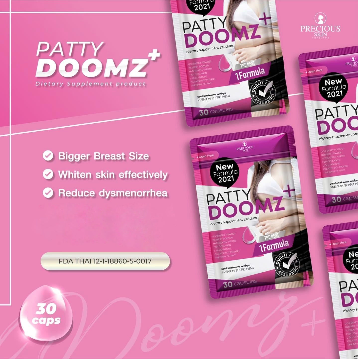 Precious Skin Patty Doomz + Breast Enhancement 30Capsules