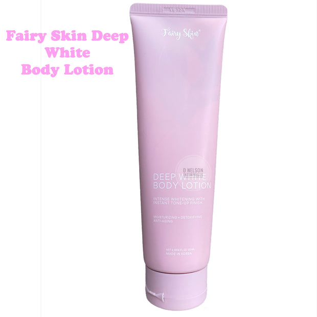 Fairy Skin Deep Glow Body Lotion Instant Tone-Up Finish, 100ml Made in Korea