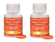 2 BottlesMyra E 400IU Vitamin E Capsules, 30 Capsules