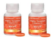 2 BottlesMyra E 400IU Vitamin E Capsules, 30 Capsules